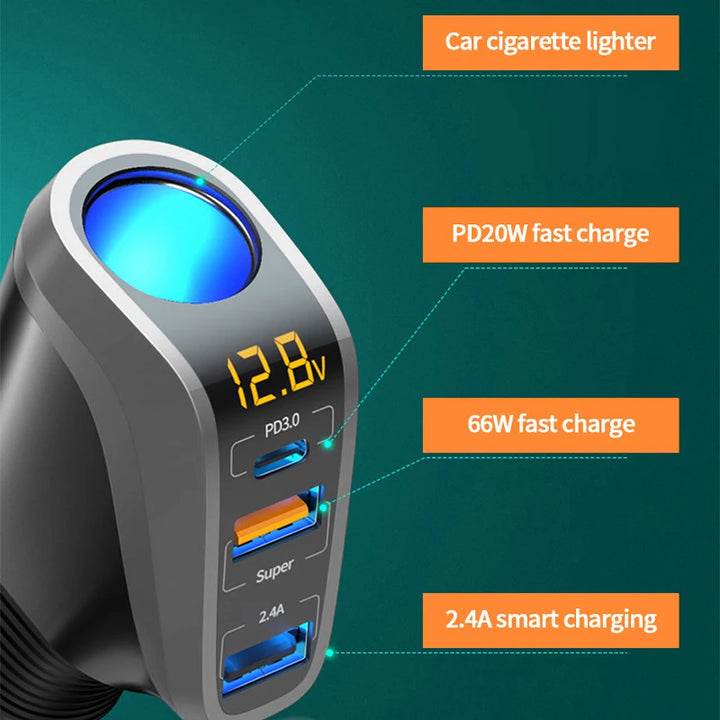 BLALION 180W USB Car Charger